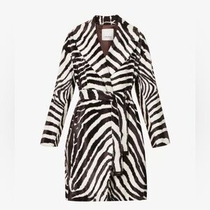 New ’S MaxMara Ricordo animal-print cotton-blend coat